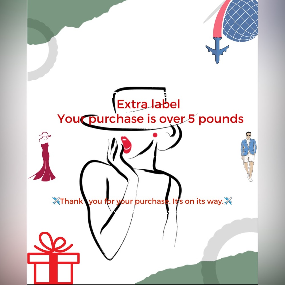 Extra shipping cost to cover bundles over 5 pounds